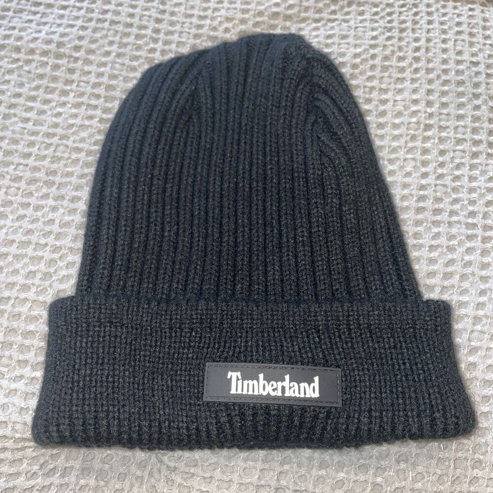 Timberland Ribbed Cuffed chill Sweater Beanie black